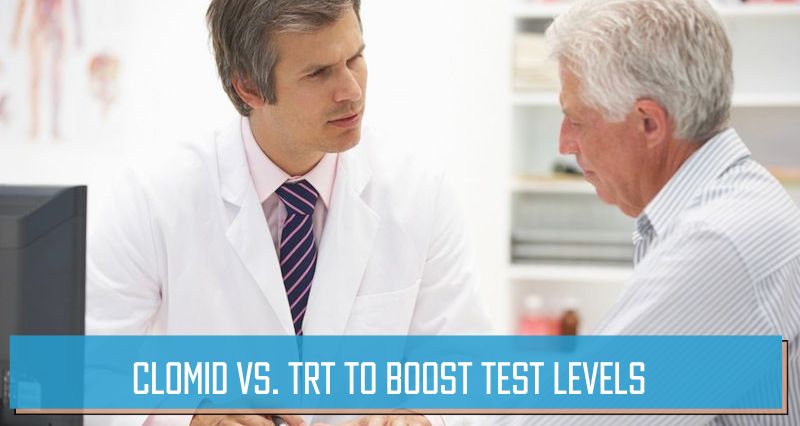 Clomid vs. TRT to Boost Test Levels